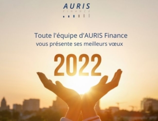 Toute l’équipe d’AURIS Finance vous présente ses meilleurs vœux pour 2022
