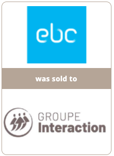 EBC was sold to Groupe INTERACTION