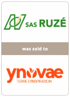 Ruzé was sold to Ynovae