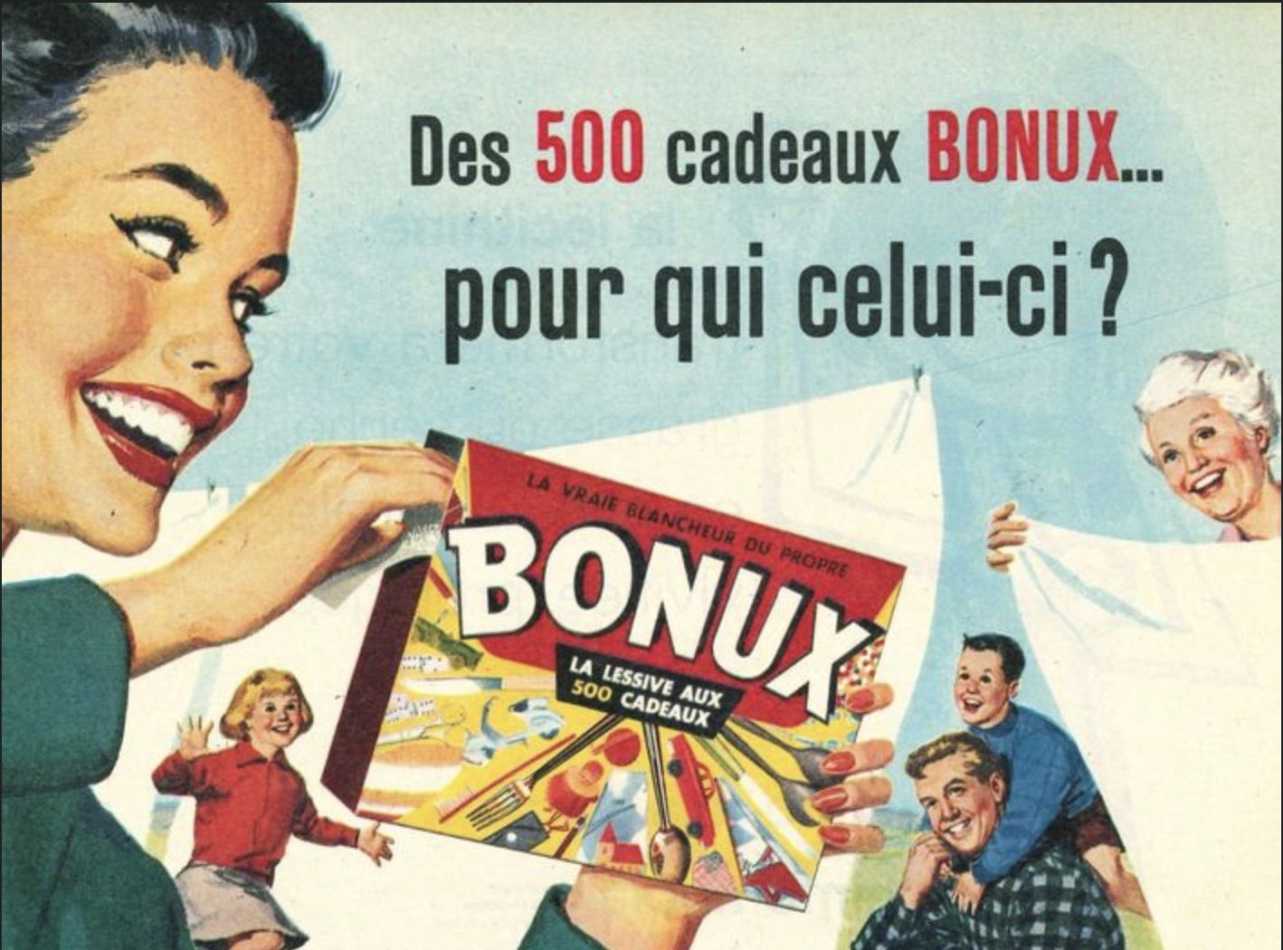 Lessive bonux