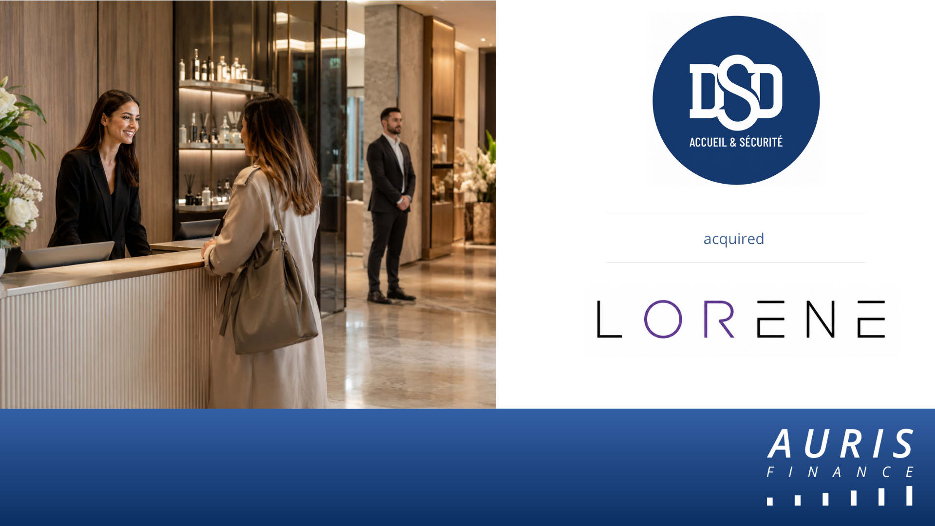 Auris Finance advises DSD Organisation on the acquisition of Lorene Agency